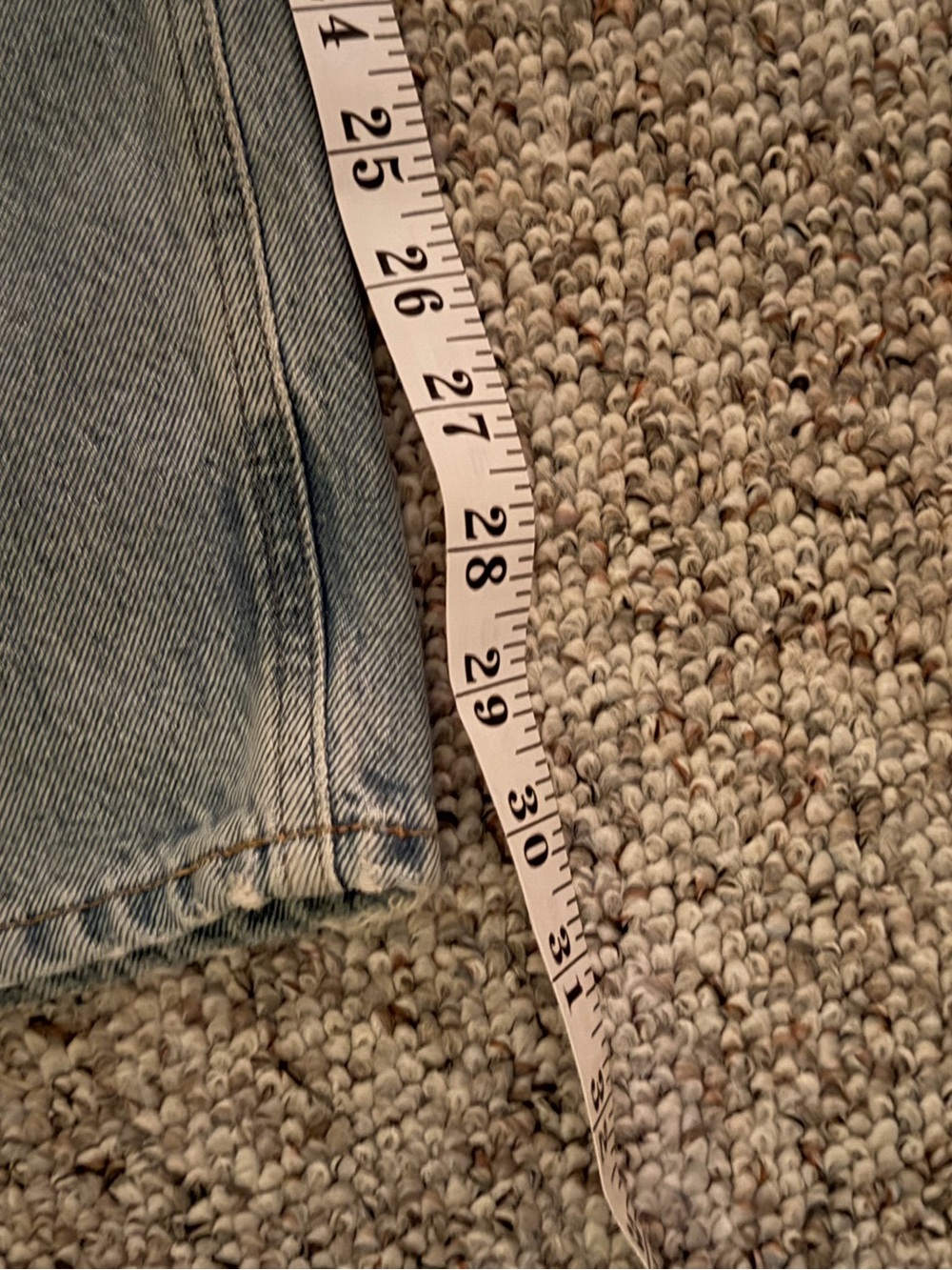 Agolde Light Blue Denim Jeans - Picture 6 of 6